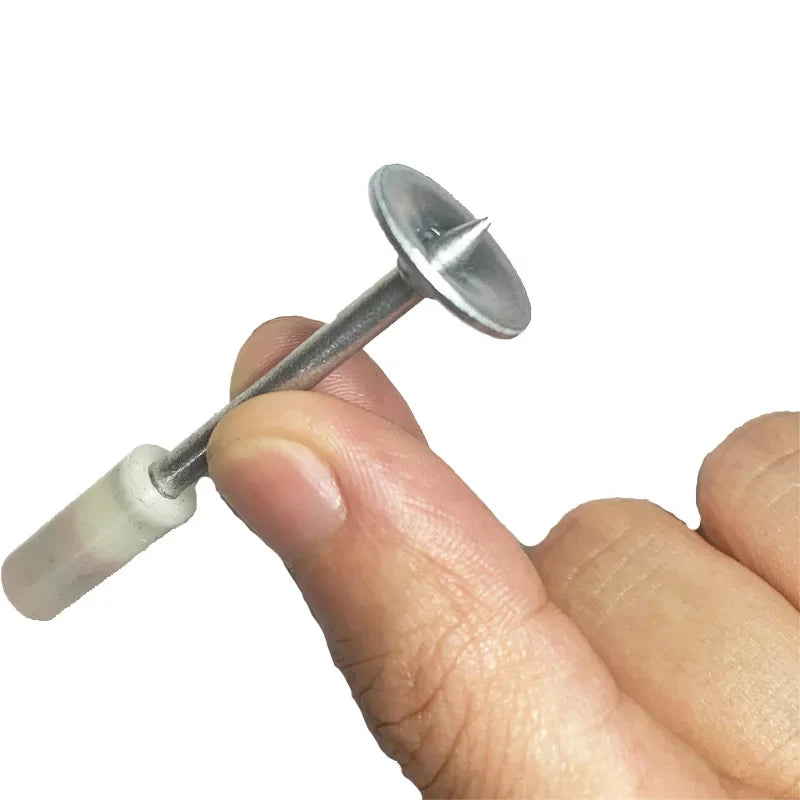Packs Caja de Clavos🔩 de Acero para Pistola Remachadora Neumática 🏗️👷‍♂️👉