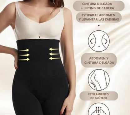 BODYSCULPT PRO FAJA CON  TIRO ALTO AJUSTADA.