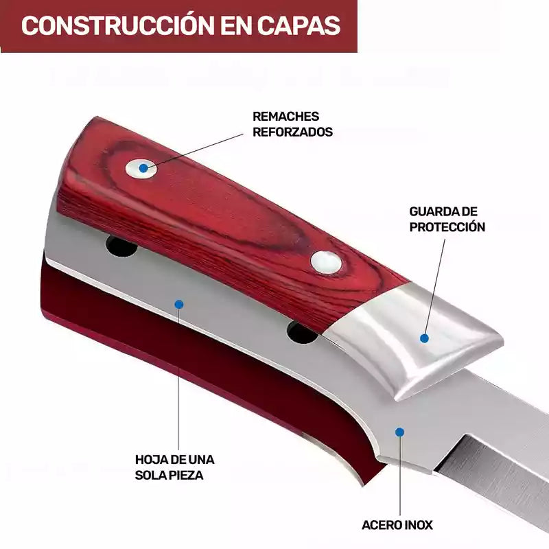 D-Bone | El cuchillo perfecto para cortar, filetear y deshuesar sin esfuerzo.