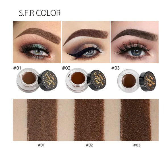 Gel BrowGlue, Gel de cejas teñido de sujeción extrema🤯😉