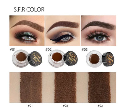 Gel BrowGlue, Gel de cejas teñido de sujeción extrema🤯😉