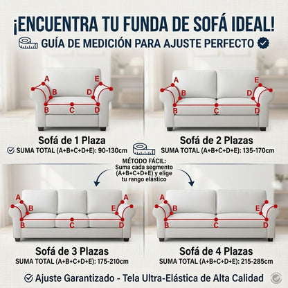 🛋️Funda Protectora Para Sofa De 3 Cuerpos✨👉🏡