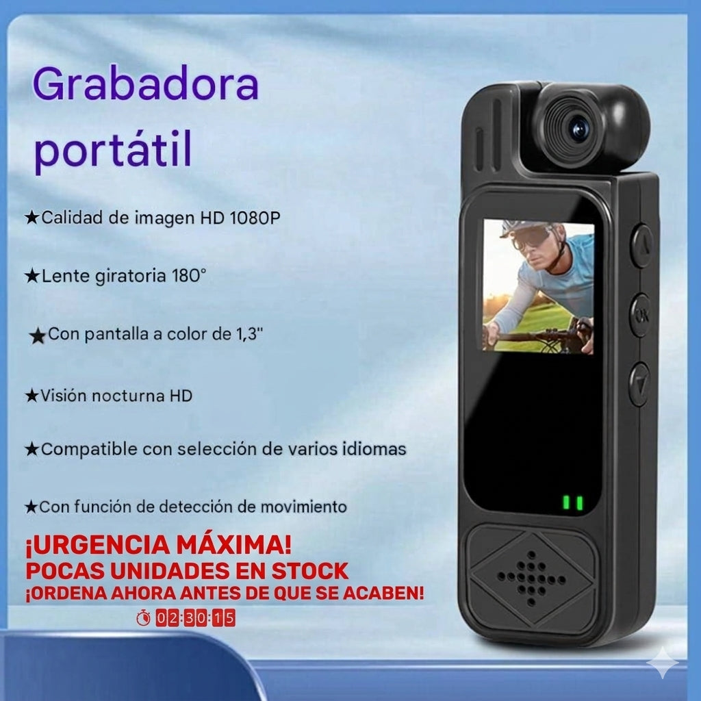 Mini Camara Portatil L7 🛡️🤯 Compacta y lista para usar 😉