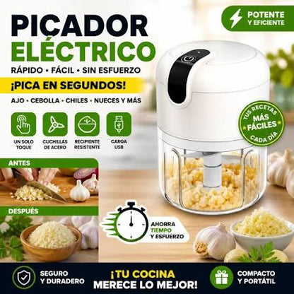 Procesador De Alimentos Eléctrico:🔥 Tu Mejor Aliado en la Cocina 👉🏻🧑🏻‍🍳