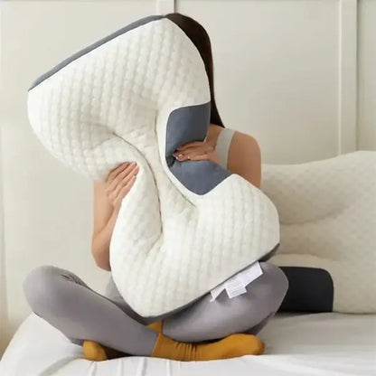 Almohada ortopédica para el contorno del cuello