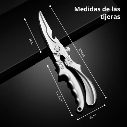 Tijera Acero KitchenPro: precisión, fuerza y versatilidad en tu cocina