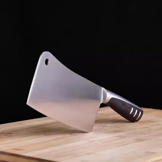 CUCHILLO HACHUELA ACERO🔪 CON MANGO ANTIDESLIZANTE 👨‍🍳🔥