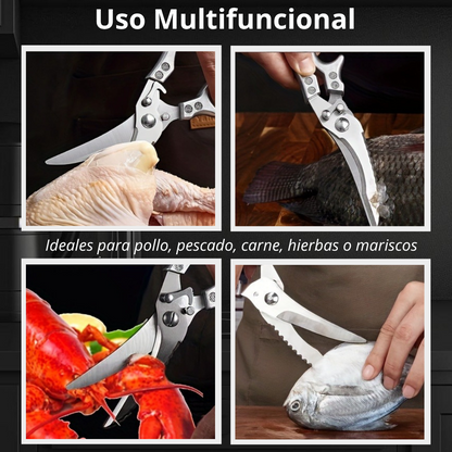Tijera Acero KitchenPro: precisión, fuerza y versatilidad en tu cocina