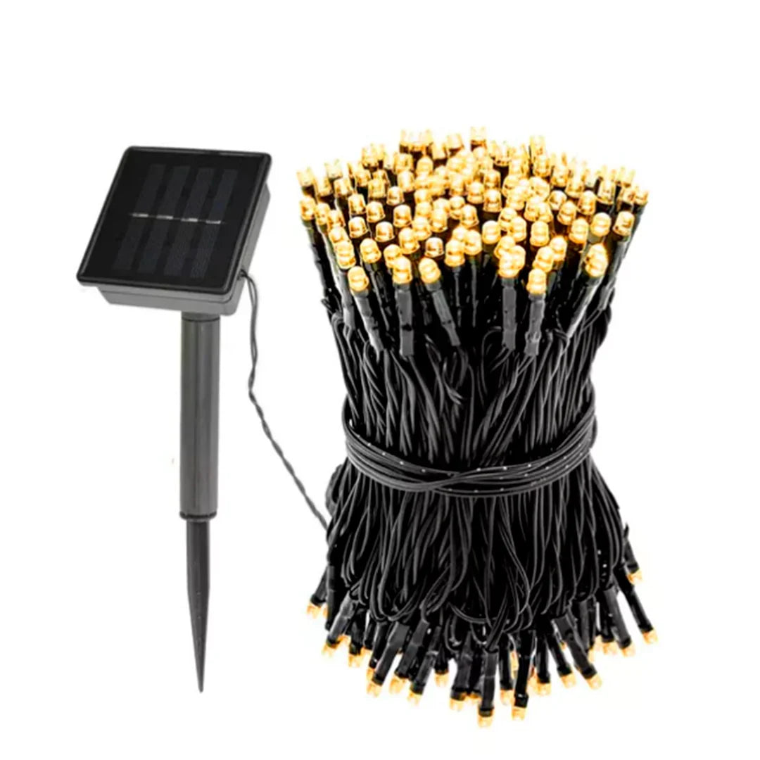OFERTA!!! JUEGO DE LUCES CON PANEL SOLAR - 20 MTS👉🎄🤶NO LO DEJES PARA ULTIMA HORA